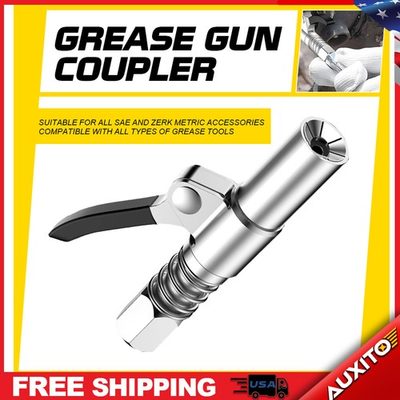 #ad 1 Pack Grease Quick Gun Lock Release Coupler Injection Oil High Pressure Nozzles $11.58
