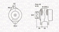 Magneti Marelli Generator U.A. FüR Renault, Volvo