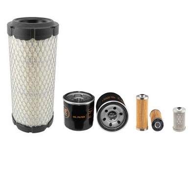 RE KIT Filter Service Kit Für Yanmar B17-3 Bagger Luft Öl Kraftstoff Filter