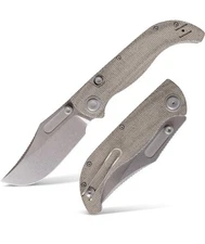 Vosteed Naga Top Liner 3.47" S35VN Blade & Norplex UltreX Micarta Handle A3902