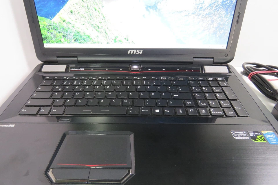 MSI Megabook GT70 Gaming Notebook - 17,3" - i7 - 12GB - 240GB SSD - GTX 750M - Bild 3 von 4