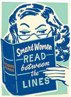 Smart Women Read Between the Lines Journal, Julie Hellwich, Used; Good Book