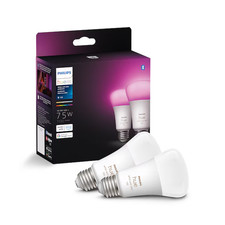 Philips Hue 75W EQ A19 Multicolor Medium scre...