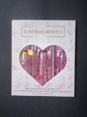 LoveShackFancy Mini Hair and Body Mist Perfume Discovery Set - LimitedEdition