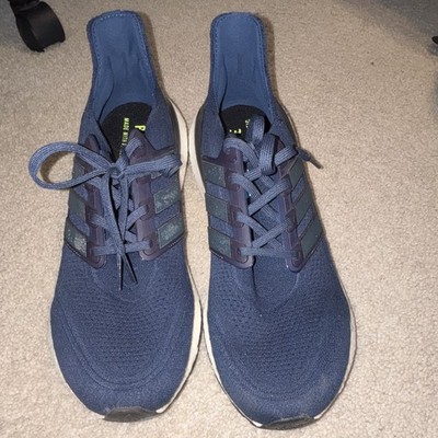 Adidas UltraBoost 20 Primeblue Parley FY0350 Navy White Men s Shoes Sz 12