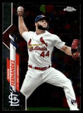 2020 Topps Chrome Junior Fernandez Rookie St. Louis Cardinals #162