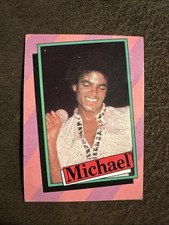 Michael Jackson Trading Cards 1984 Topps