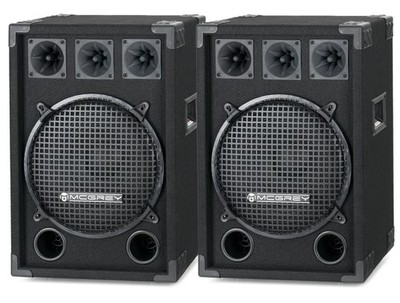 B-WARE Paar 12'' (30 cm) DJ PA Lautsprecher Disco Bass Subwoofer System Boxen Set