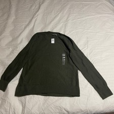 NWT GAP WOMEN'S Sweater Size SMALL Shirt SLEEVE Color Green PULLOVER