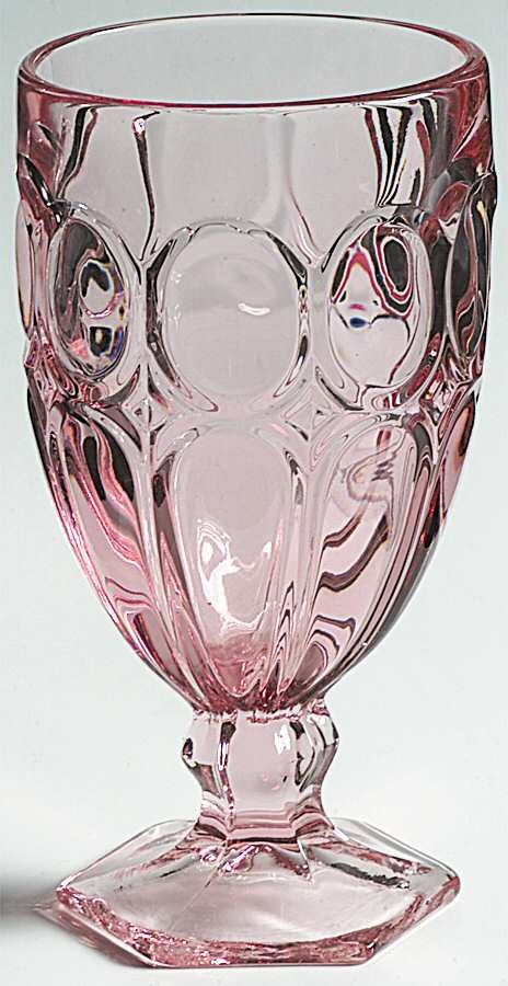 Fostoria Moonstone Pink Iced Tea Glass 148626 | eBay