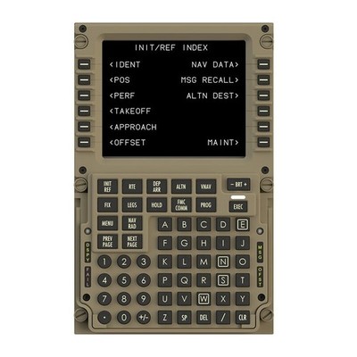 Original CS 777X CDU Control Display Unit for Cockpit Simulator   Games ot2 *cc