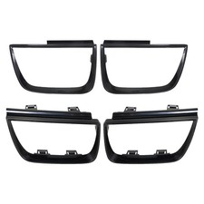 Labwork Rear For Chevy Camaro Lt Ls Ss 2010-2013 Tail Light Black Bezel Covers