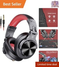 Hi-Res Studio Over Ear Headphones Wired 40mm Drivers SharePort Noise Isolating