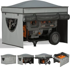 Generator Covers While Running, Waterproof Heavy Duty Generator Tent, 1680D+210D