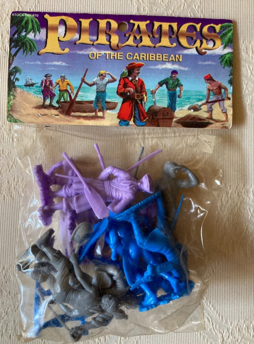 VINTAGE FIGURINE PIRATE TOY SOLDIER PLASTIC