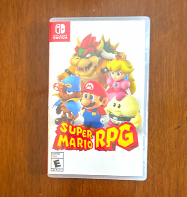 Nintendo Super Mario RPG Role Playing E - Nintendo Switch NTSC-U/C Manual
