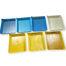 Lot of 7 Yankee 8x10 Vintage Dark Room Agitray Developing Trays Made in USA