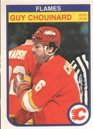 #41 Guy Chouinard - Calgary Flames - 1982-83 O-Pee-Chee Hockey