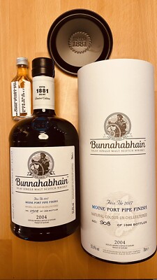 Bunnahabhain Islay Feis Ile Festival 2017, plus 2 cl sample, 55,6 % Whisky