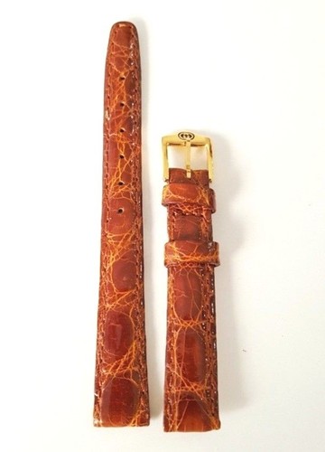 CINTURINO PER OROLOGIO GUCCI 12 mm NUOVO ORIGINALE PELLE STRAP 16 | eBay