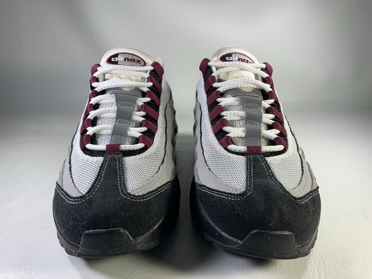 Nike Air Max 95 Dark Beetroot Grey Black White Mens Size 8.5 Nike Air Max 95 Dark Beetroot Grey Black White Mens Size 8.5