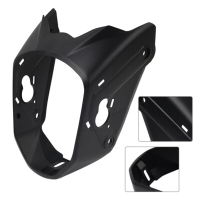 Matte Black Front Headlight Light Cowl Fairing For Honda MSX125 2013-2015 Grom