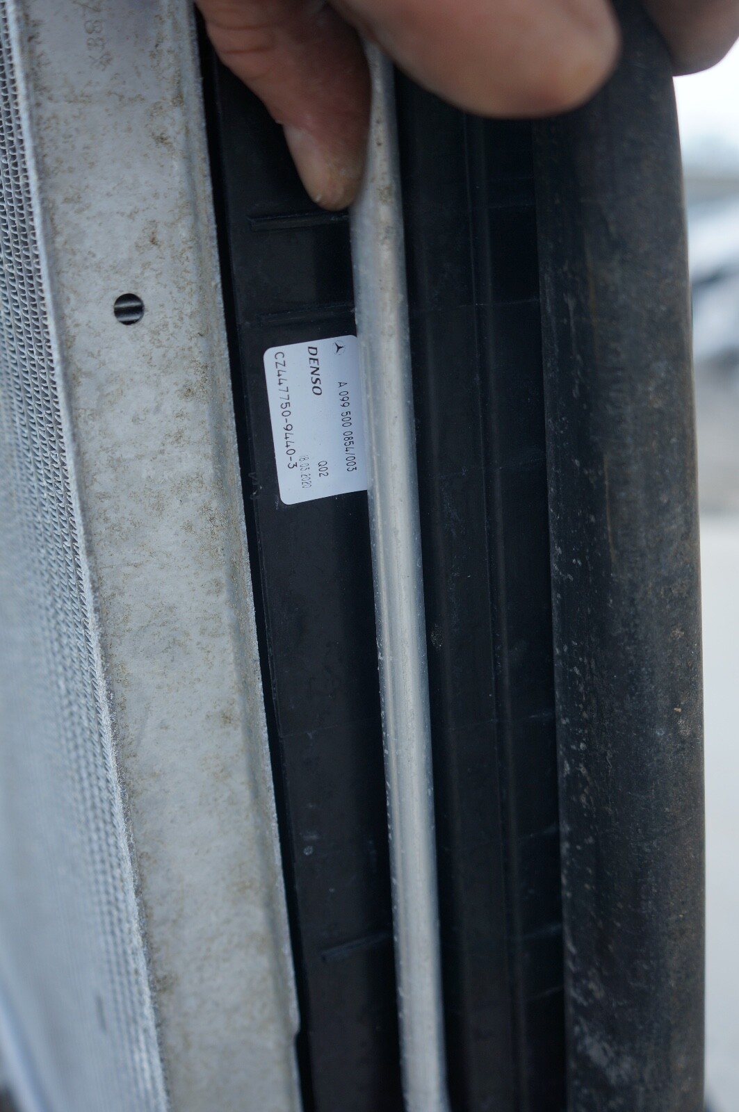 2017 - 2020 Mercedes-Benz R231 SL450 A/C Condenser Transmission Cooler Radiator