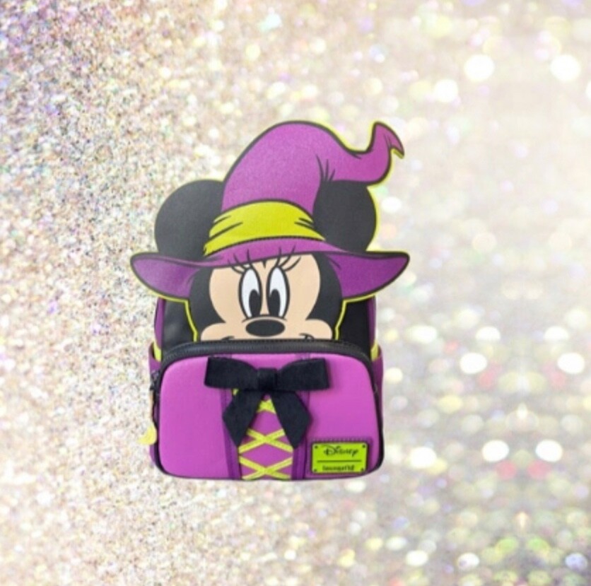 Loungefly Disney Wickedly Cute Witch Minnie Cosplay Gitd  display picture 3