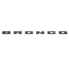 New Oem Ford 2021-2024 Bronco Tailgate Bronco Nameplate Lettering M1pz-9942528-b New Oem Ford 2021-2024 Bronco Tailgate Bronco Nameplate Lettering M1pz-9942528-b