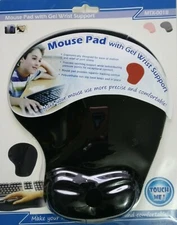 Ergonomic Mouse Pad with Wrist Support, Gaming Mouse Mat with Gel Wrist Rest, Ea