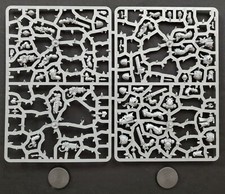 Warhammer 40K Black Templars Crusader Squad 2 INITIATES Flamer Primaris Marines