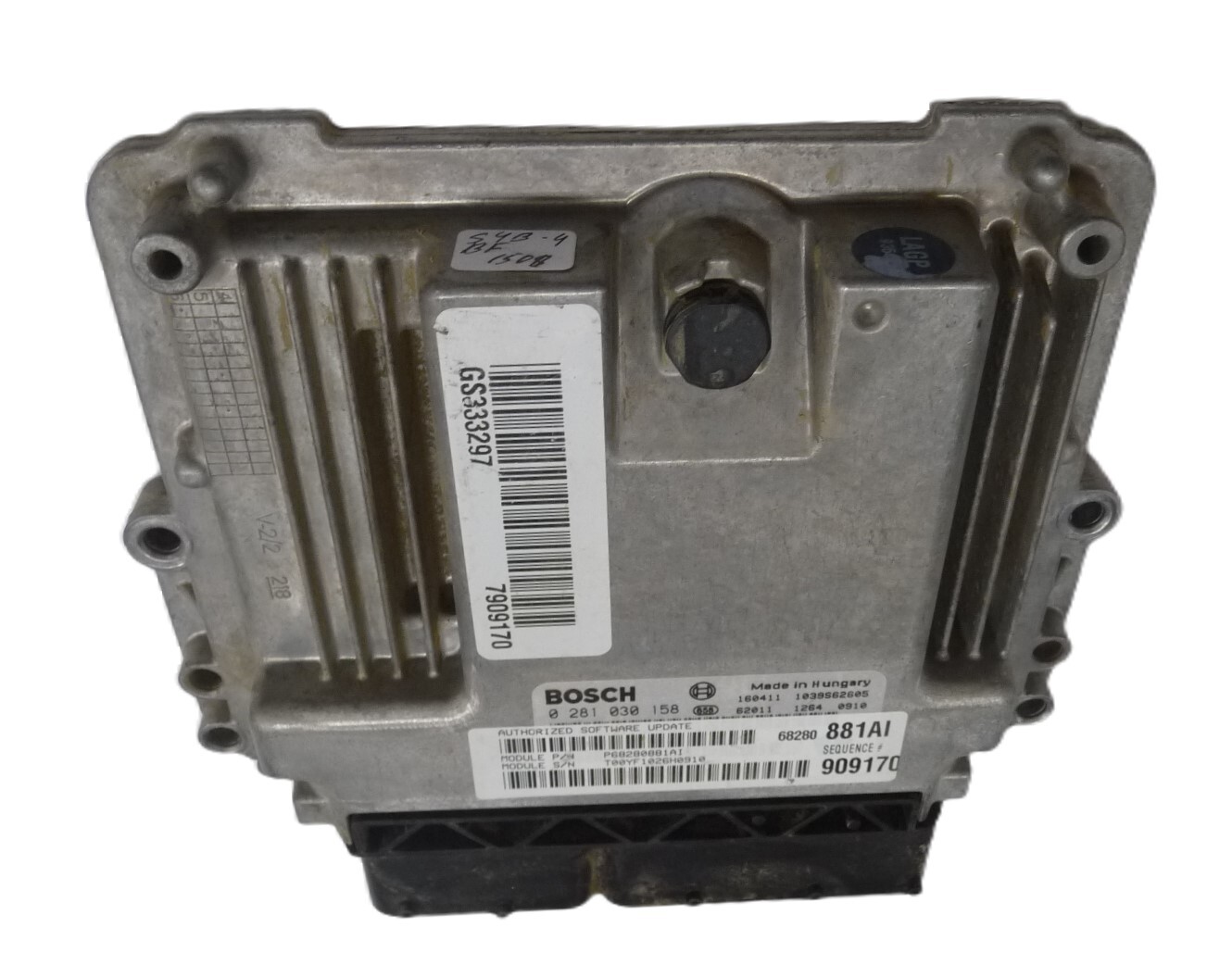 2014-2016 Jeep Grand Cherokee 3.0l Engine Control Module ECU 