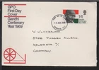 ✔️ UK Great Britain RARE FDC COVER 1969. GANDHI
