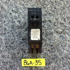 HOMT2020 Square D Tandem Circuit Breaker 20/20 Amp 1 Pole 120/240V Warranty NOS