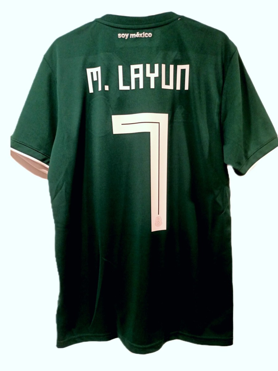 BNWT* 18/19 Mexico Shirt #7 Layun Size M Watford Sevilla America