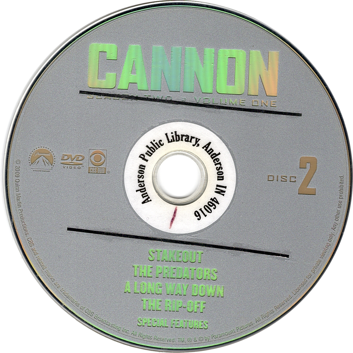 Cannon TV series episodes on DVD; 3rd 1 FREE! William Conrad