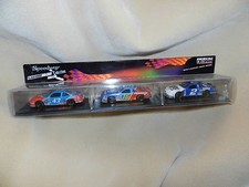 Nascar 3 Cars Speedway Collection With Display Case 5 Inch Long 1:43