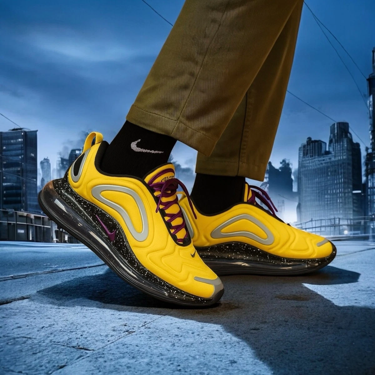 ナイキ AirMax720 UnderCover【CN2408-700】 Nike Undercover x Air Max 720 'Yellow' CN2408-700