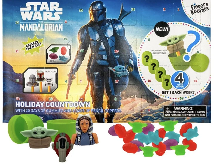 Star Wars Mandalorian Finders Keepers 2022 Advent Calendar 24 Pieces. Exp 5/ 2024 | eBay