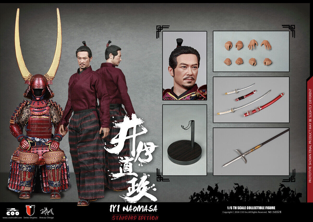 COOMODEL SE028 1/6 SERIES OF EMPIRES NAOMASA THE SCARLET
