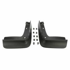 Genuine Volkswagen 2016-2021 Passat Rear Splash Guards Matte Black 561-075-101-A