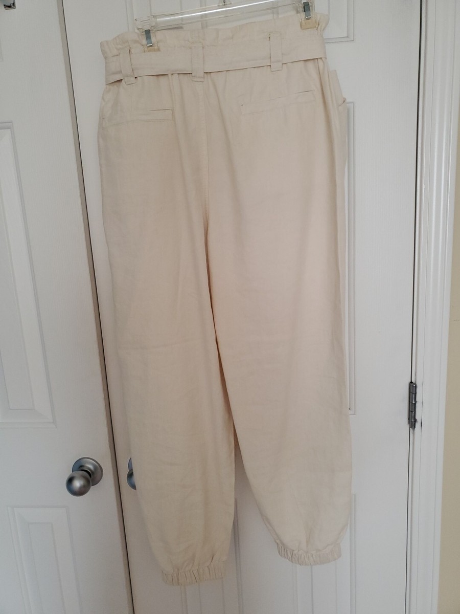 Polo Ralph Lauren Ivory elastic High waist Jogger Jeans, 30 | eBay