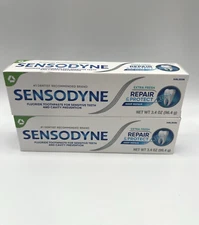 Sensodyne Repair and Protect Sensitive Toothpaste, Extra Fresh, 3.4 Oz 2 Pack