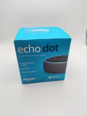Amazon Echo Dot (3rd Generation) Smart Speaker Alexa New Open Box