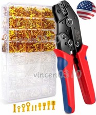 1000PCS Assortment Spade Male Female Terminals Electrical Wire Crimp Connectors