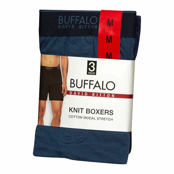 Buffalo Men's Knit Set 3 Boxer - Image 3 of 4