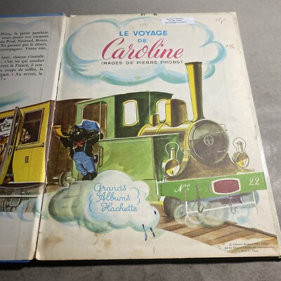 Le Voyage de Caroline - 絵本 Vintage Children's Literature: Le Voyage de Caroline (French