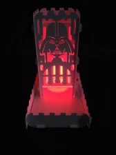 Darth Vader Dice Tower With Tray & light up Tea Light  - Dice Roller - New!