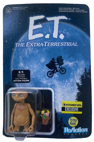FUNKO REACTION ET FIGURE SET ELLIOT E.T. GERTIE LIMITED EDITION