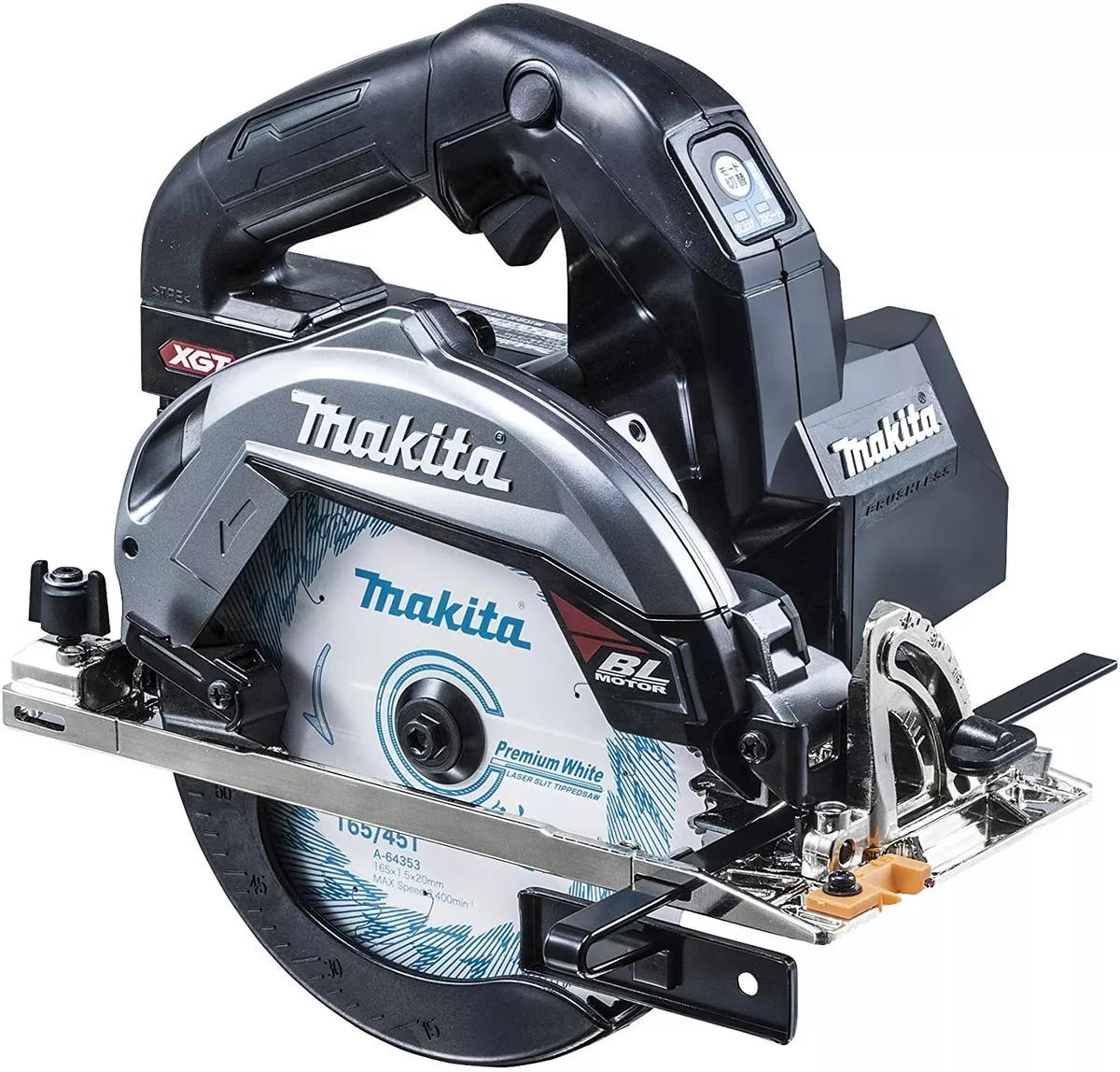 Makita HS001GZB Black 40V Brushless Cordless 165mm Circular Saw